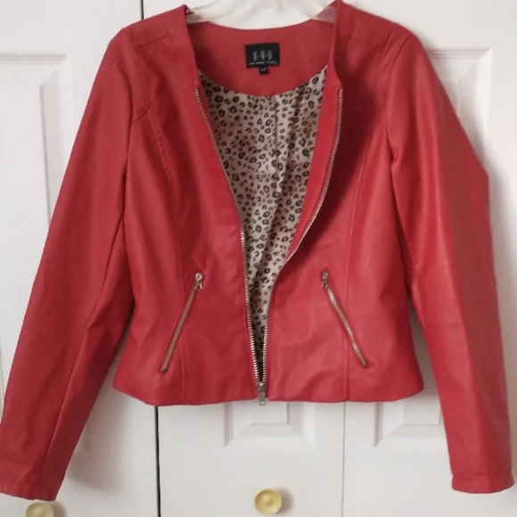 Faux Leather Jacket - Picture 3 of 8